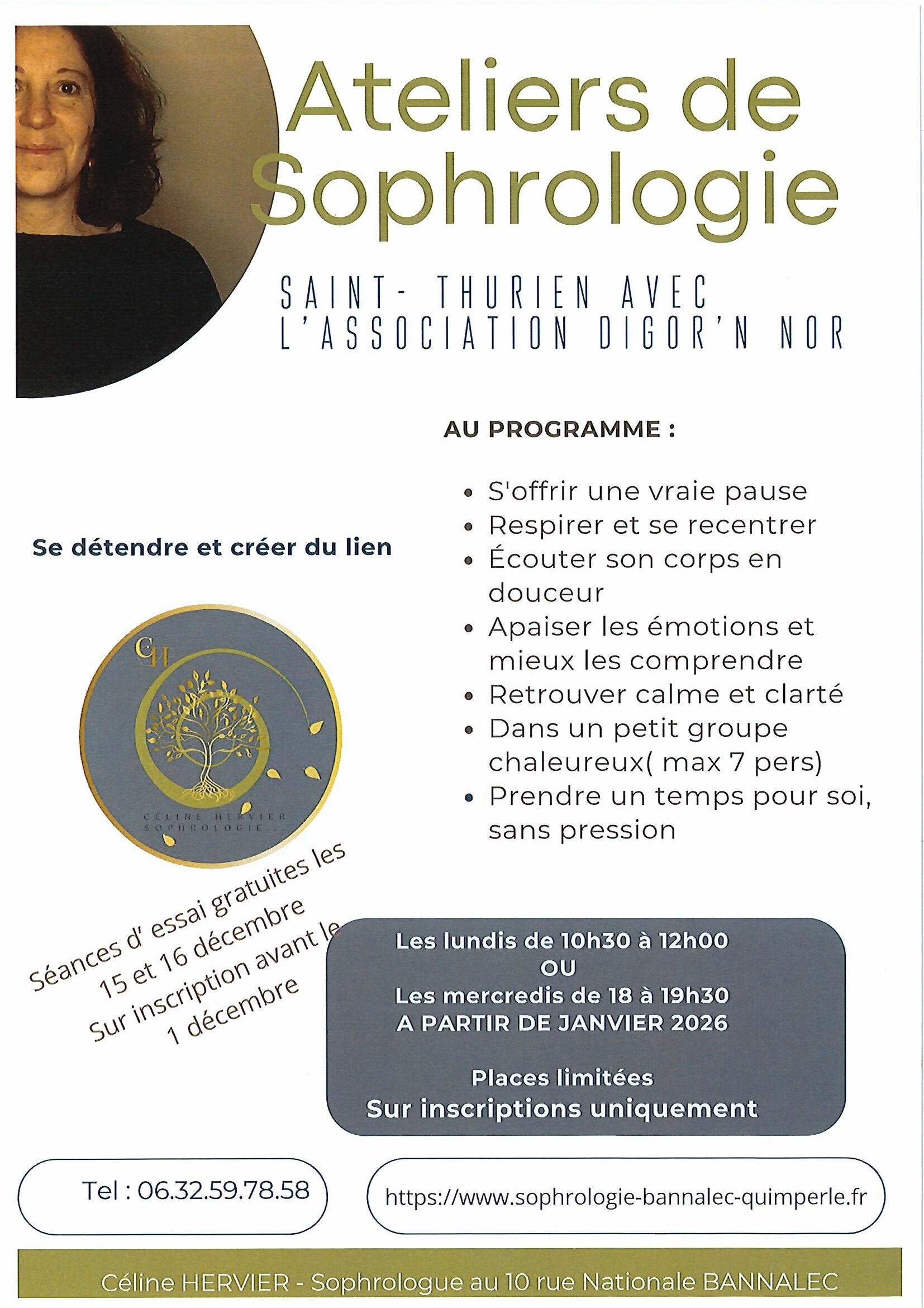ATELIERS DE SOPHROLOGIE